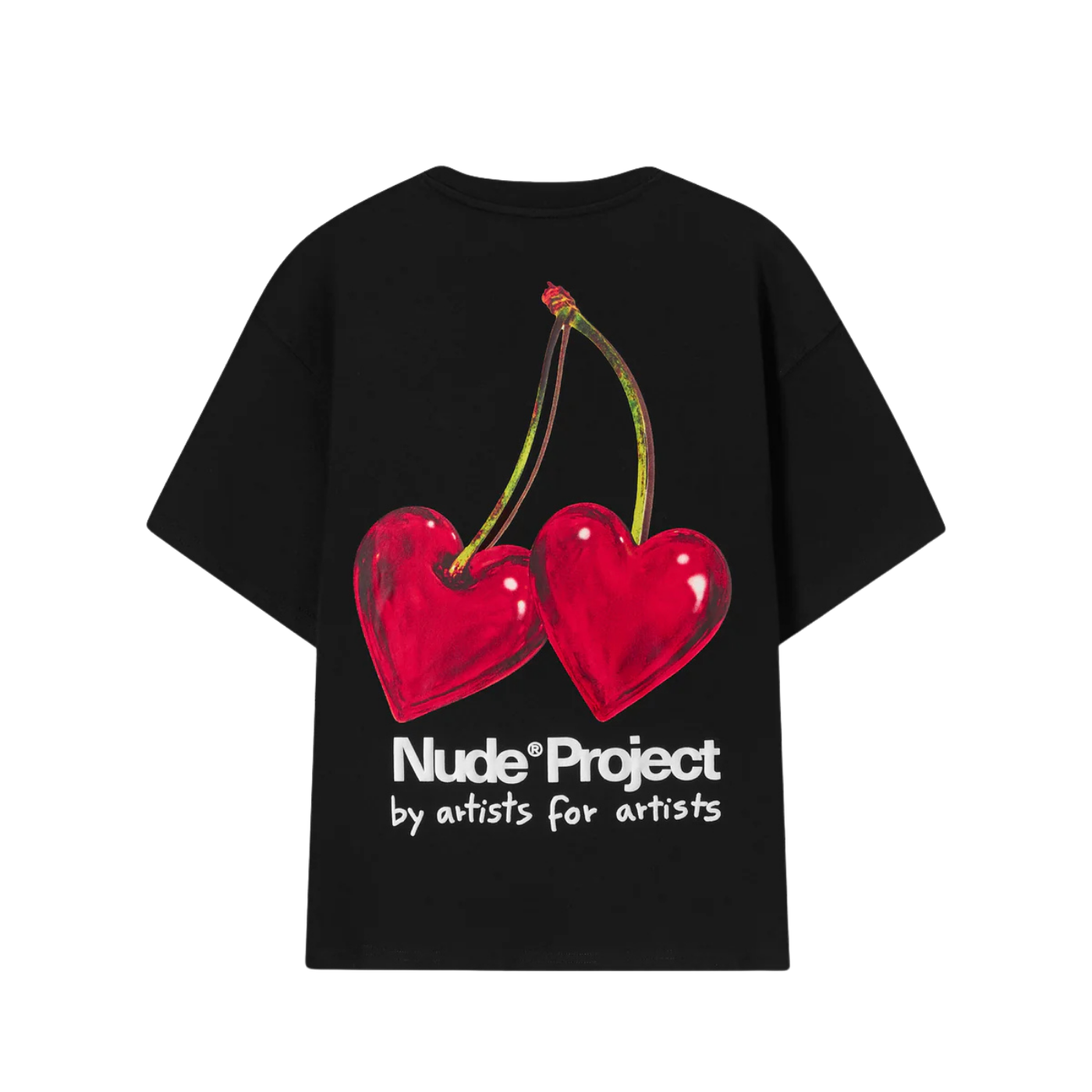 Camiseta Nude Juicy Cherry Preta