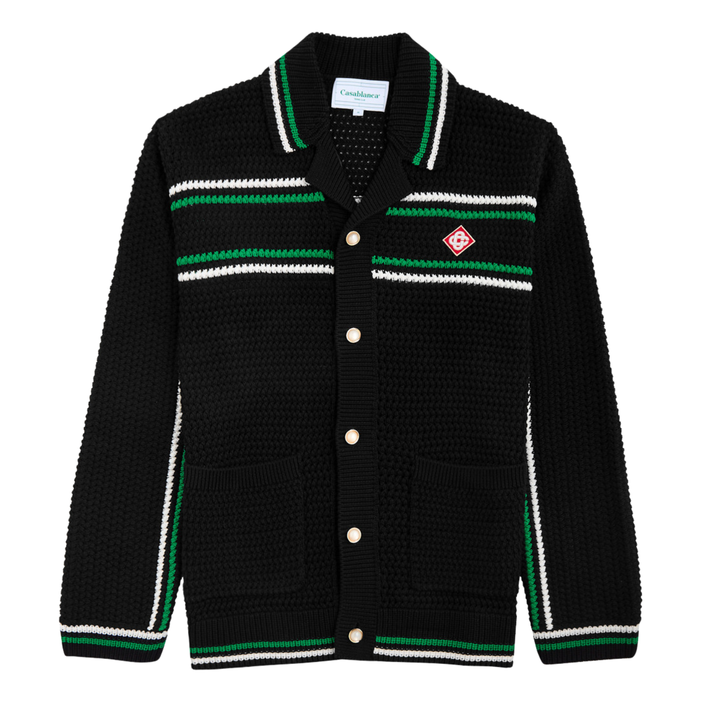 Crewneck Crochê Casablanca Preto