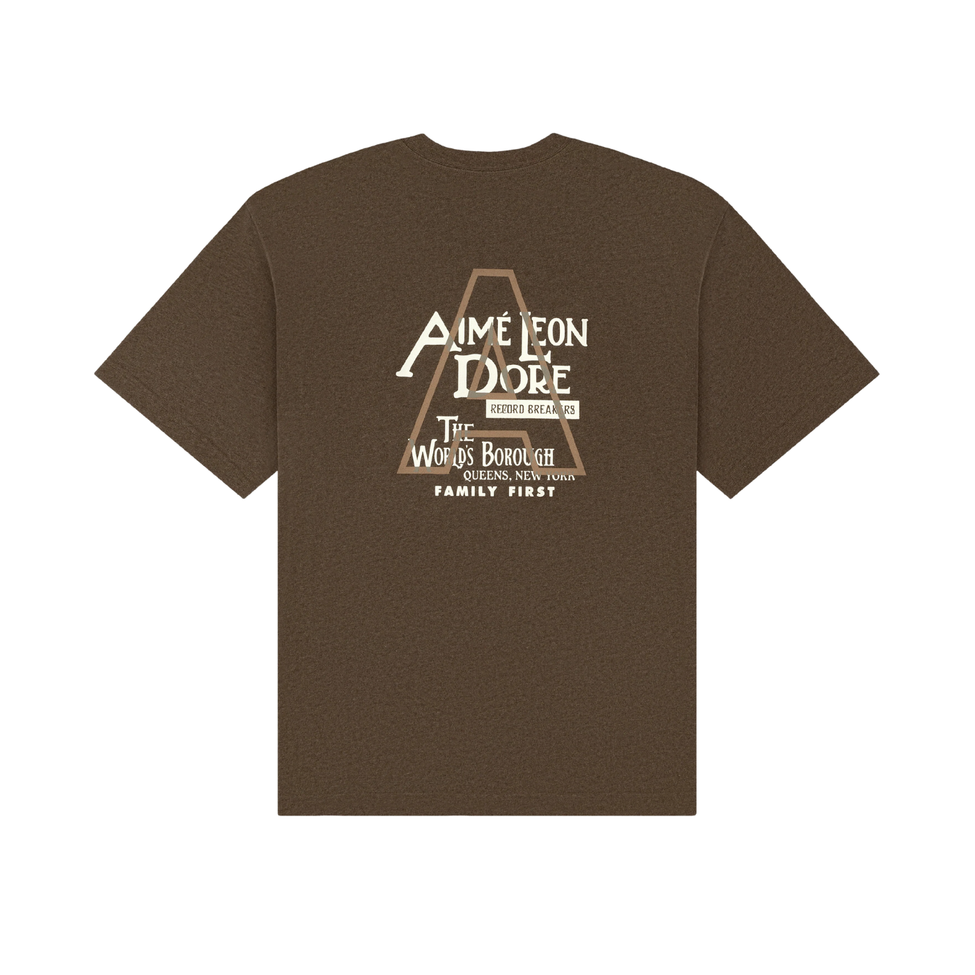 Camiseta Aimé Leon Dore Records Breakers Otter Heather