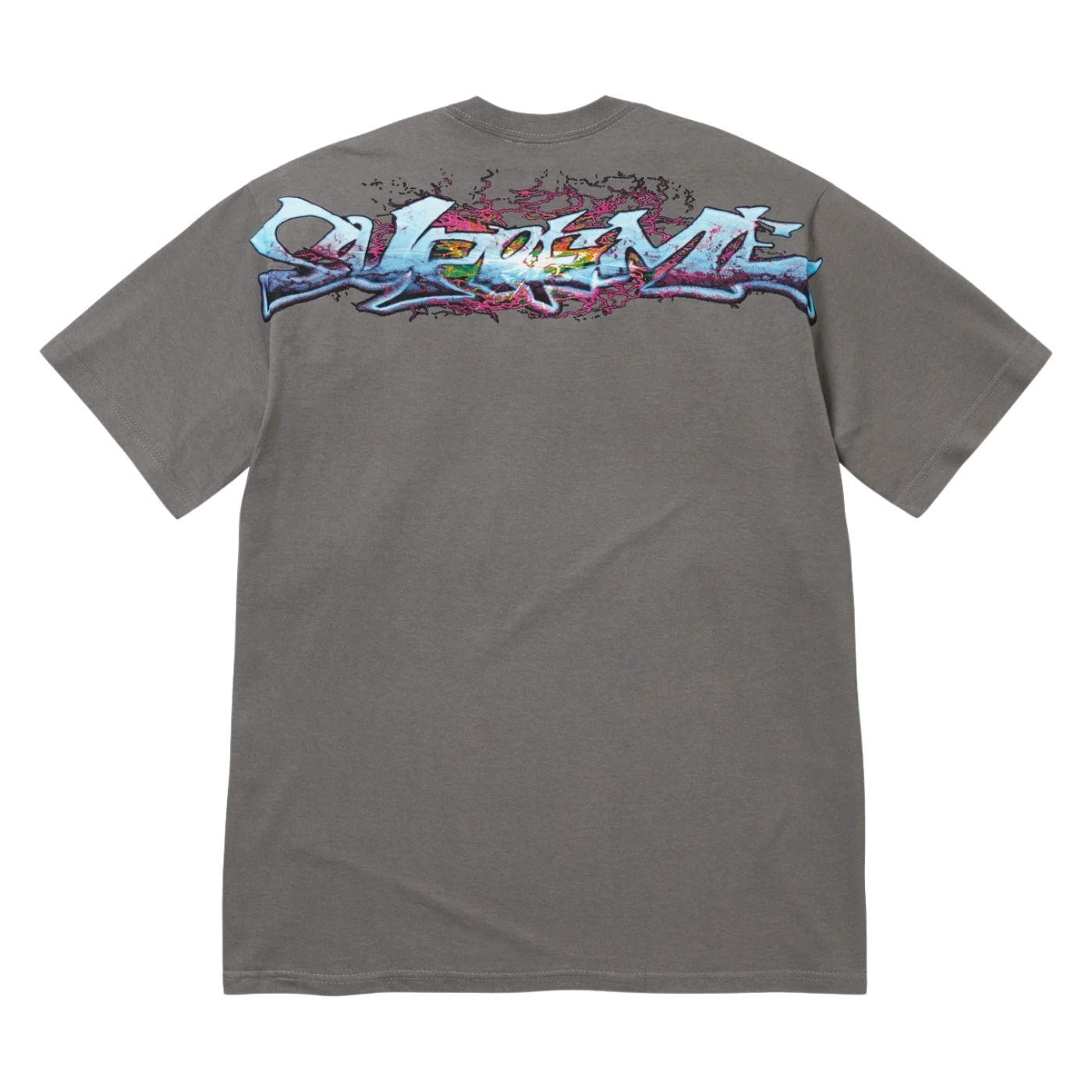 Camiseta Supreme Tag Cinza