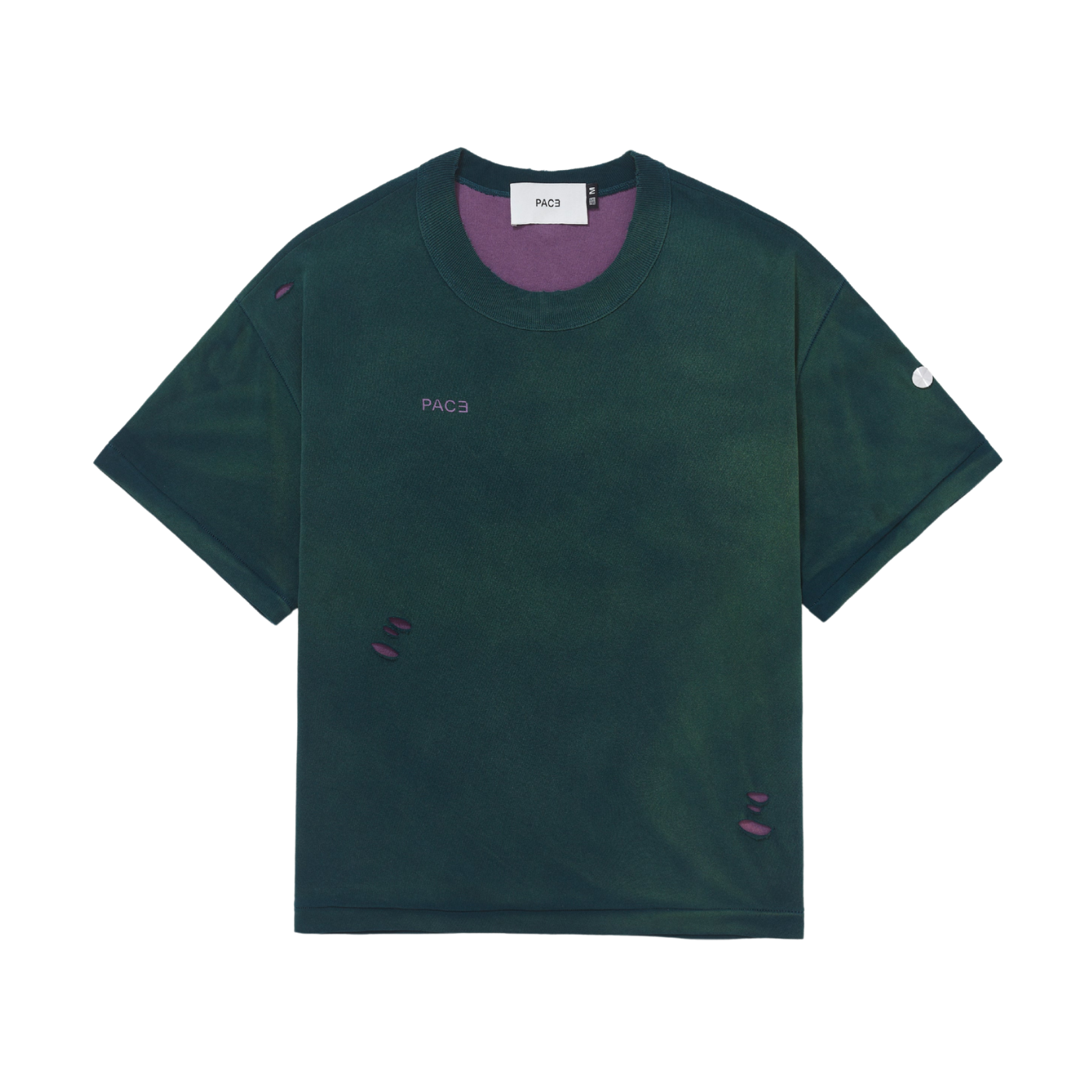 Camiseta Pace Hajichi Stone Washed Verde