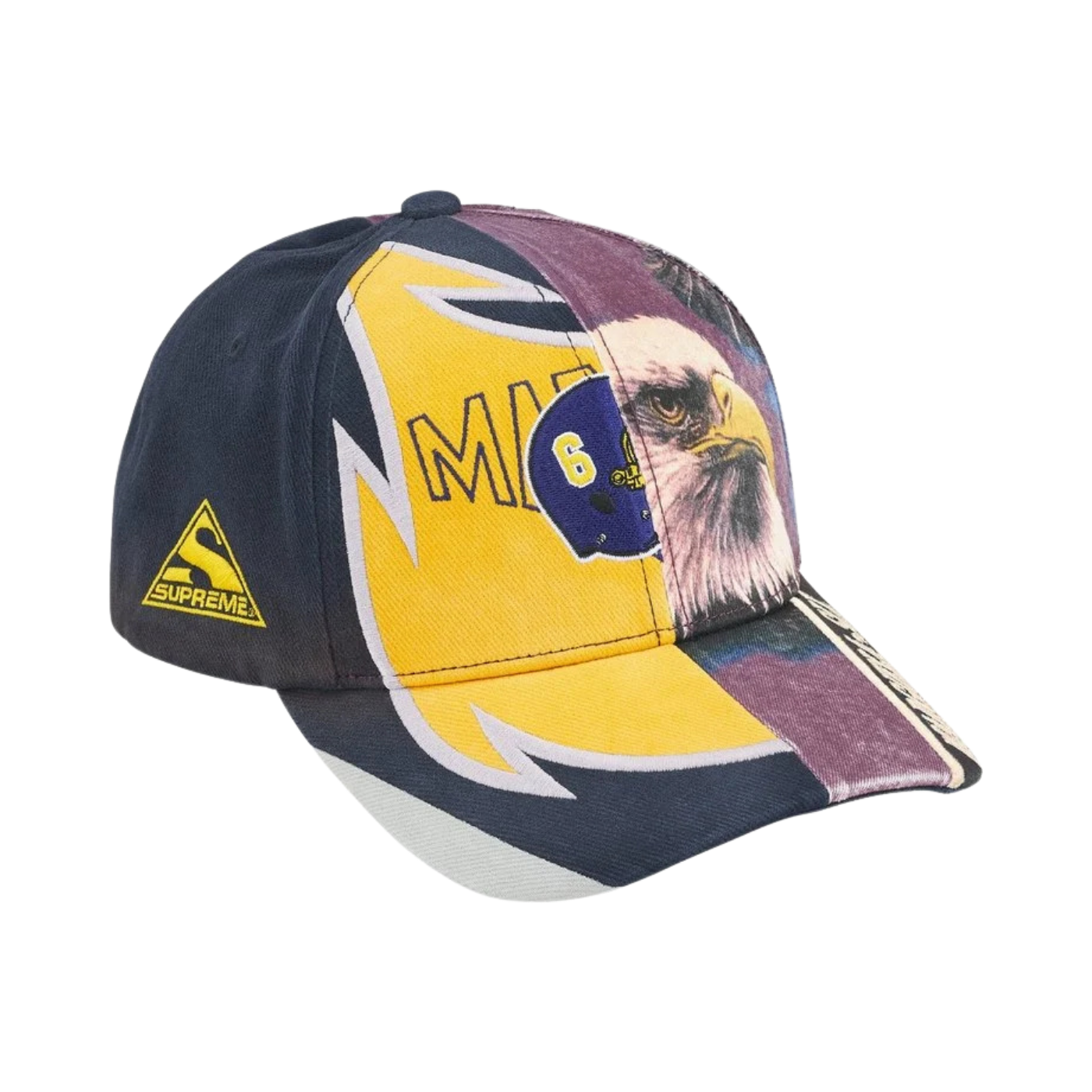 Boné Supreme x MM6 Maison Margiela Split 6-Panel Navy