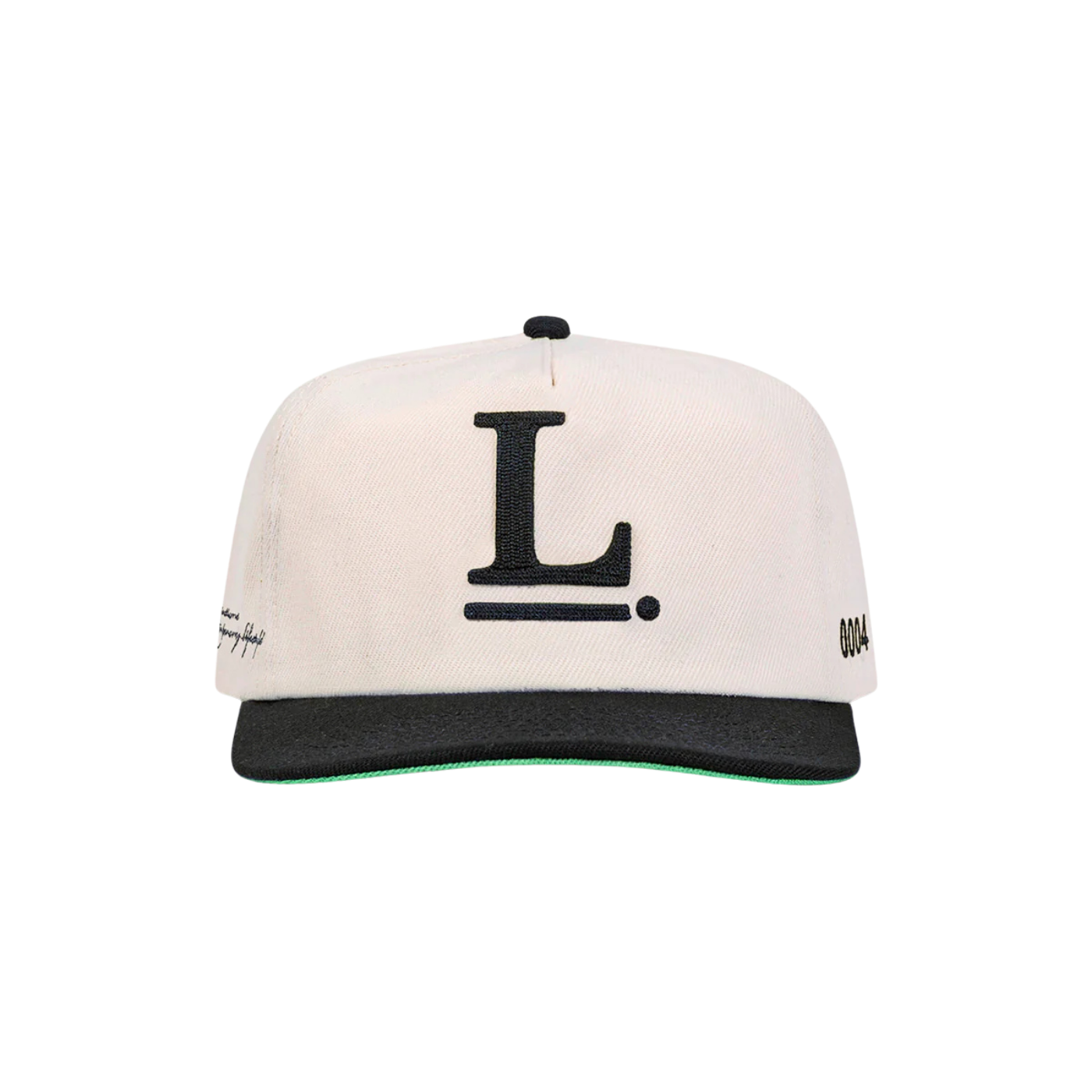 Boné Local Space Logo Snapback Branco/Preto