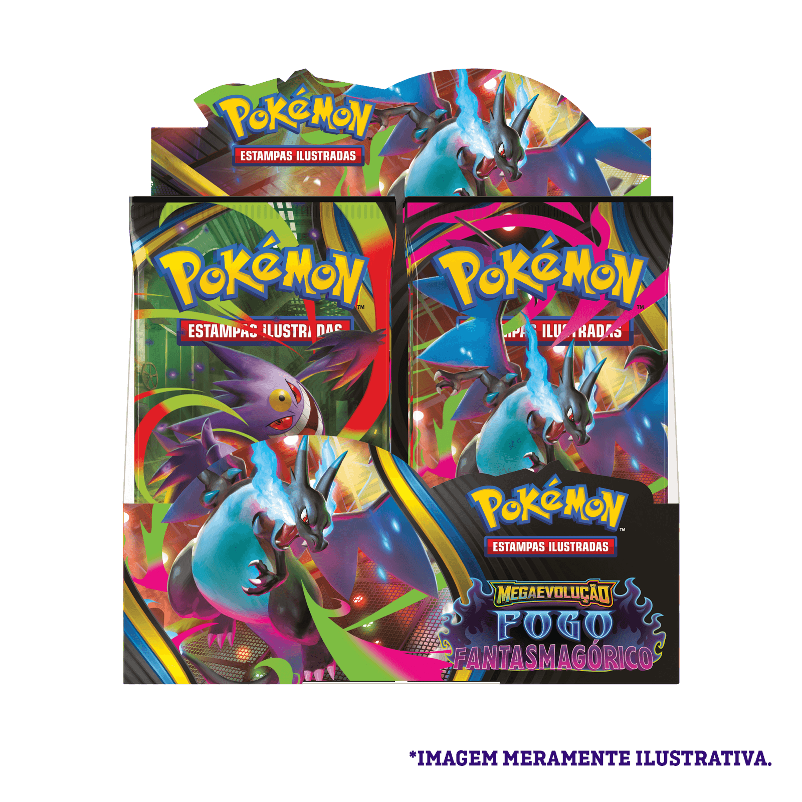 Pokémon Booster Box ME02 Fogo Fantasmagórico