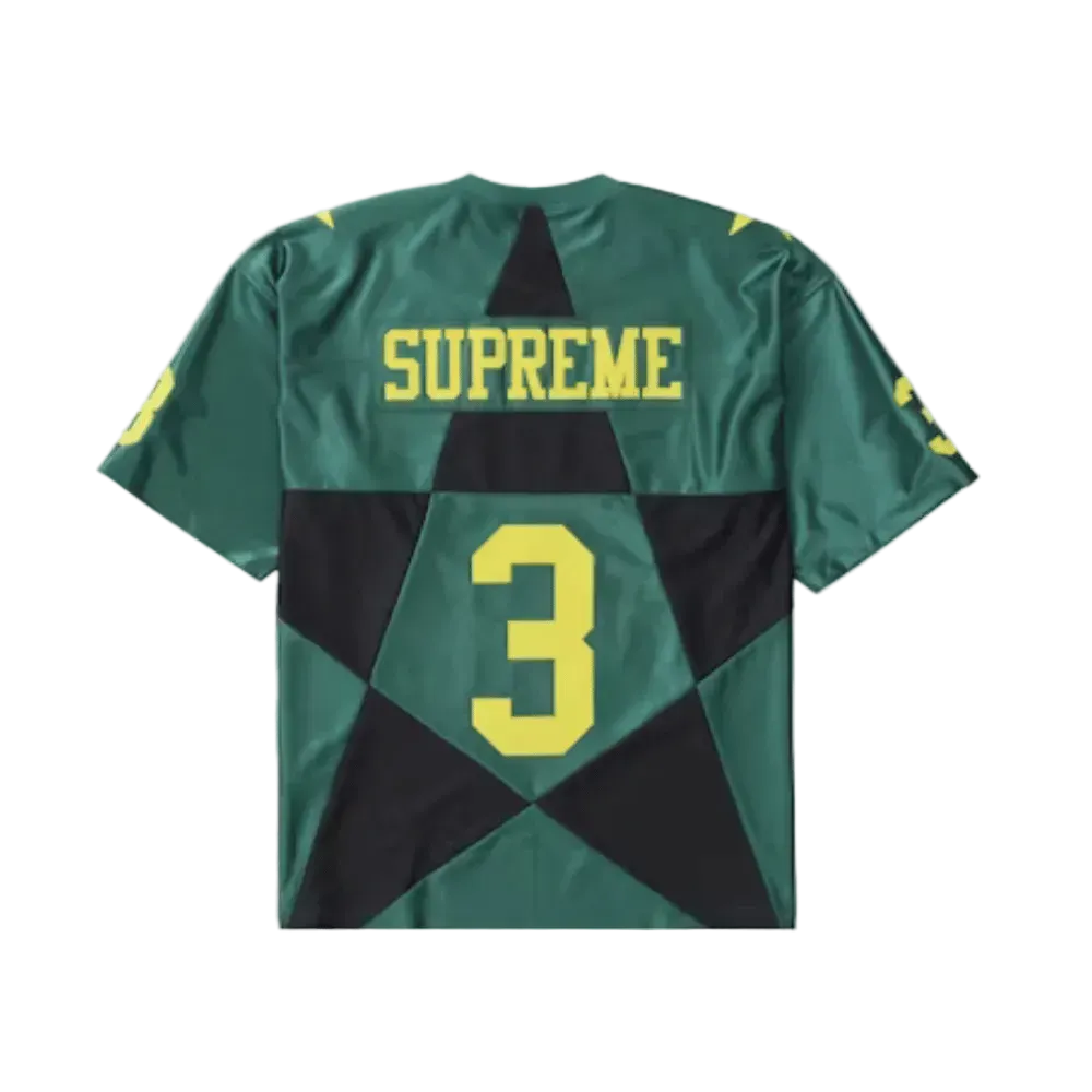 Camiseta Supreme Star Football Jersey Dark Green