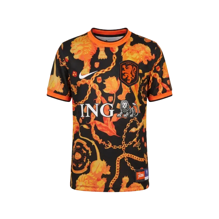 Netherlands x Patta x Nike Camiseta Academy Pro Orange