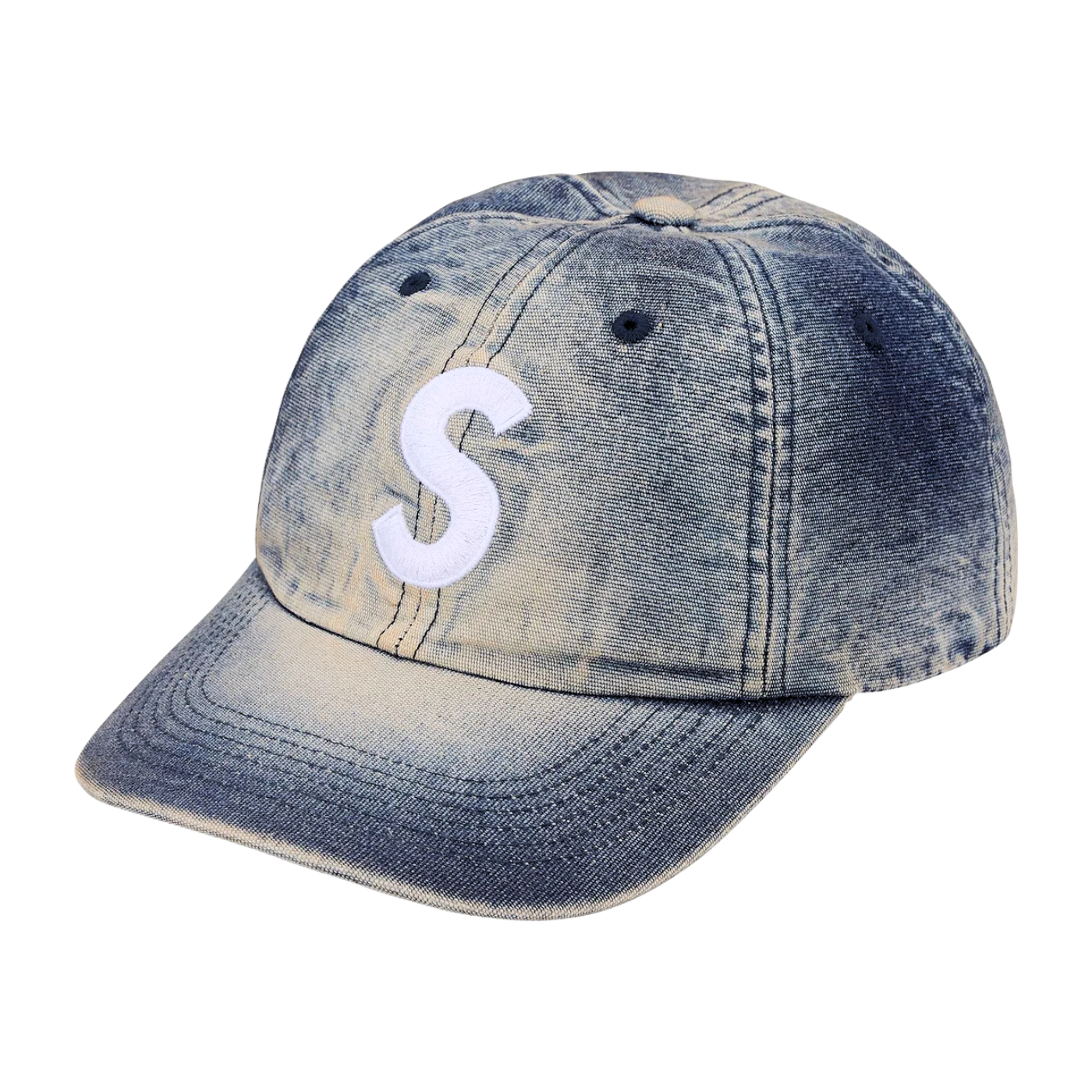 Boné Supreme S Logo Cordura Indigo