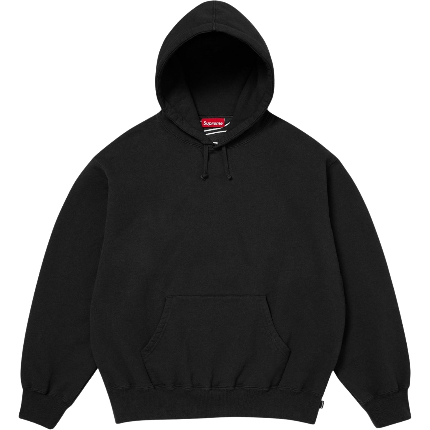 Moletom Supreme Satin Appliqué Preto