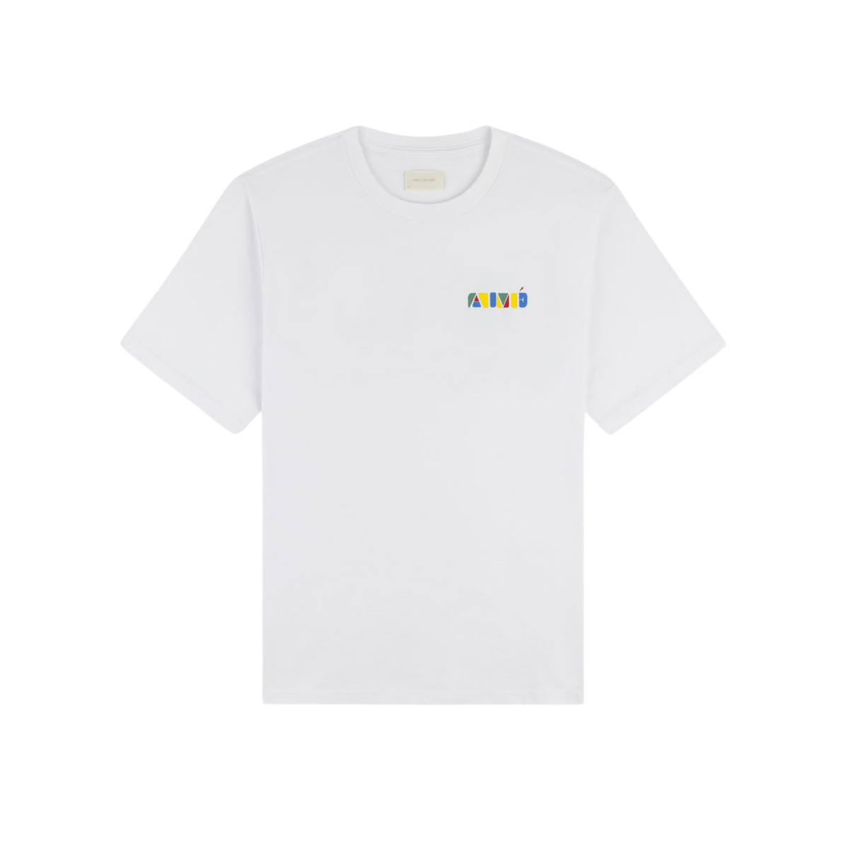 Camiseta Aimé Leon Dore Stacked Logo Bright White