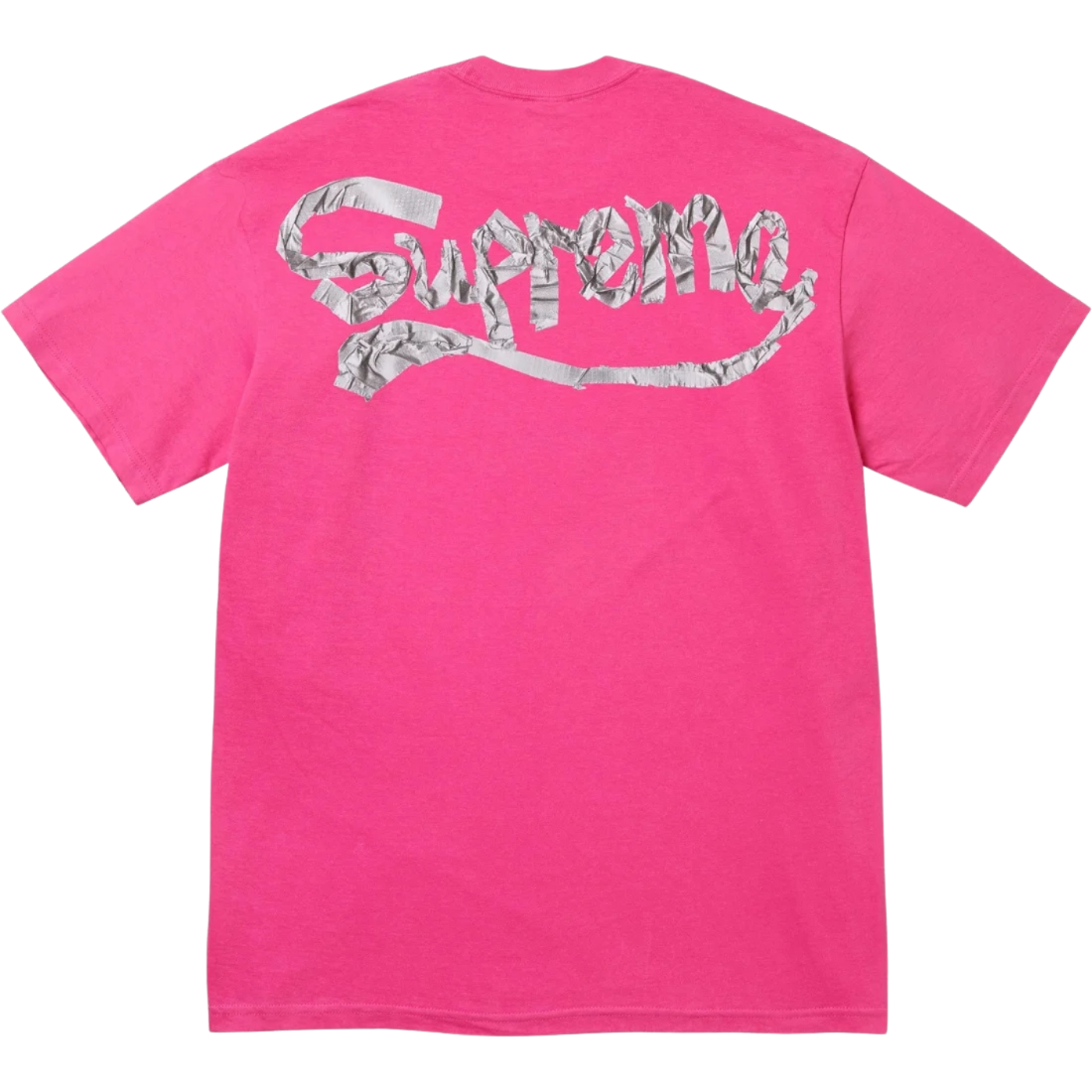 Camiseta Supreme Tape Rosa