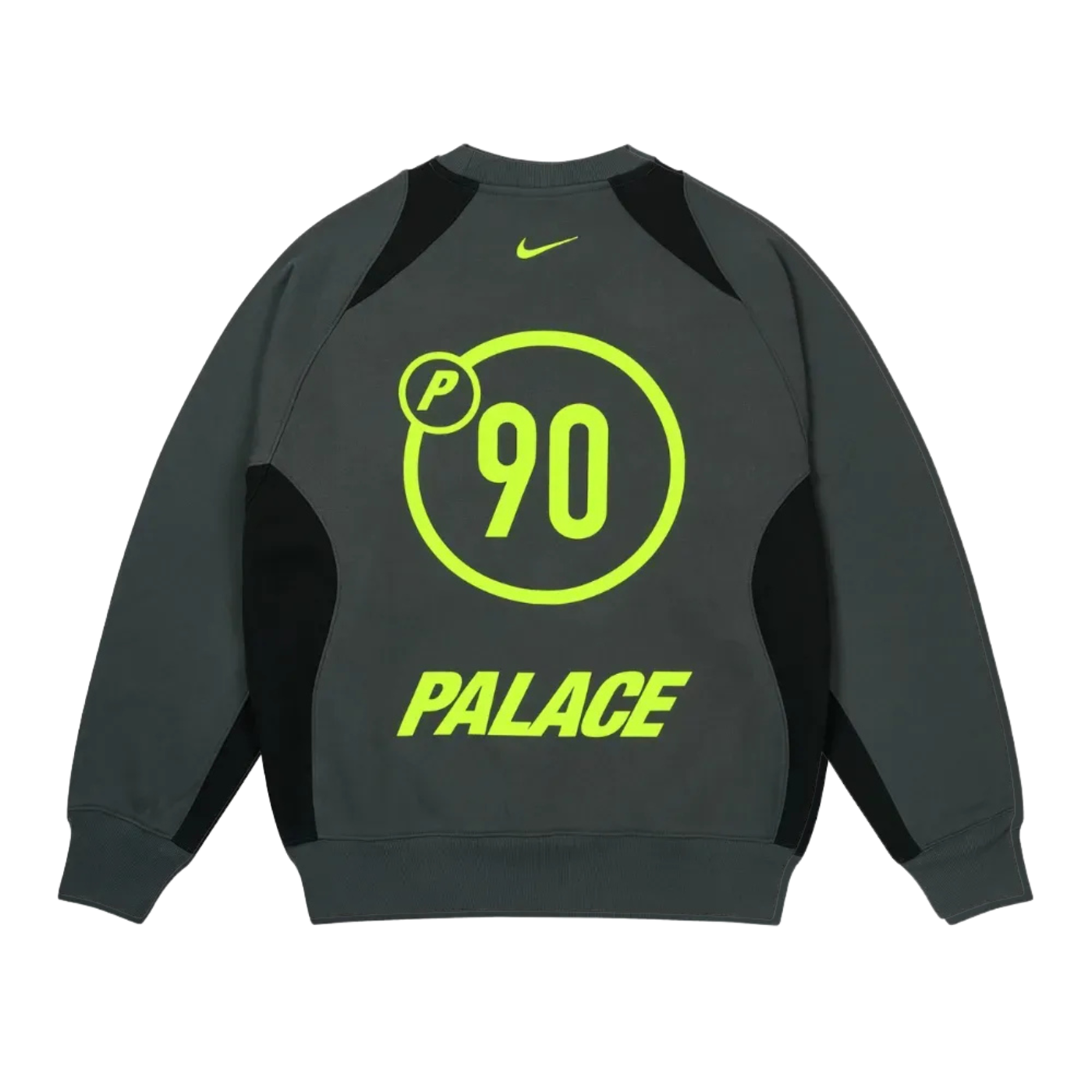 Crewneck Nike x Palace Total 90 Charcoal