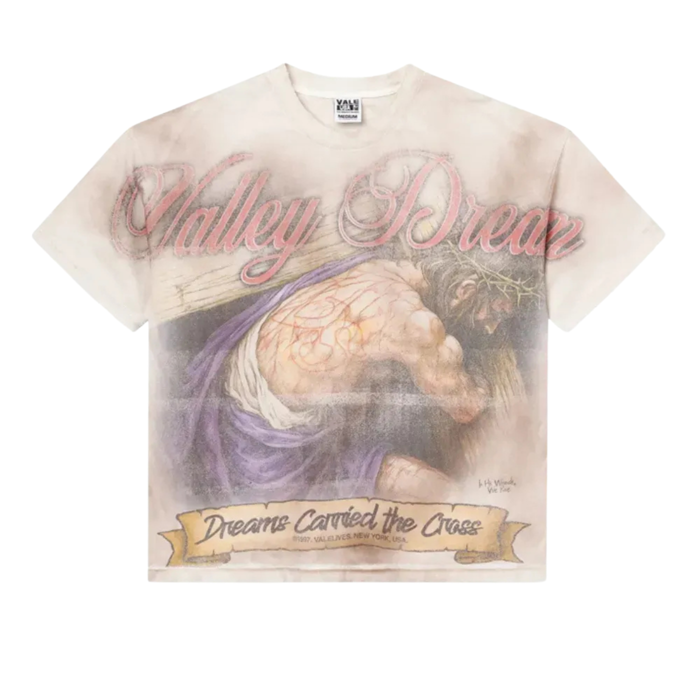 Camiseta Vale Lives Forever Sacrifice Branca