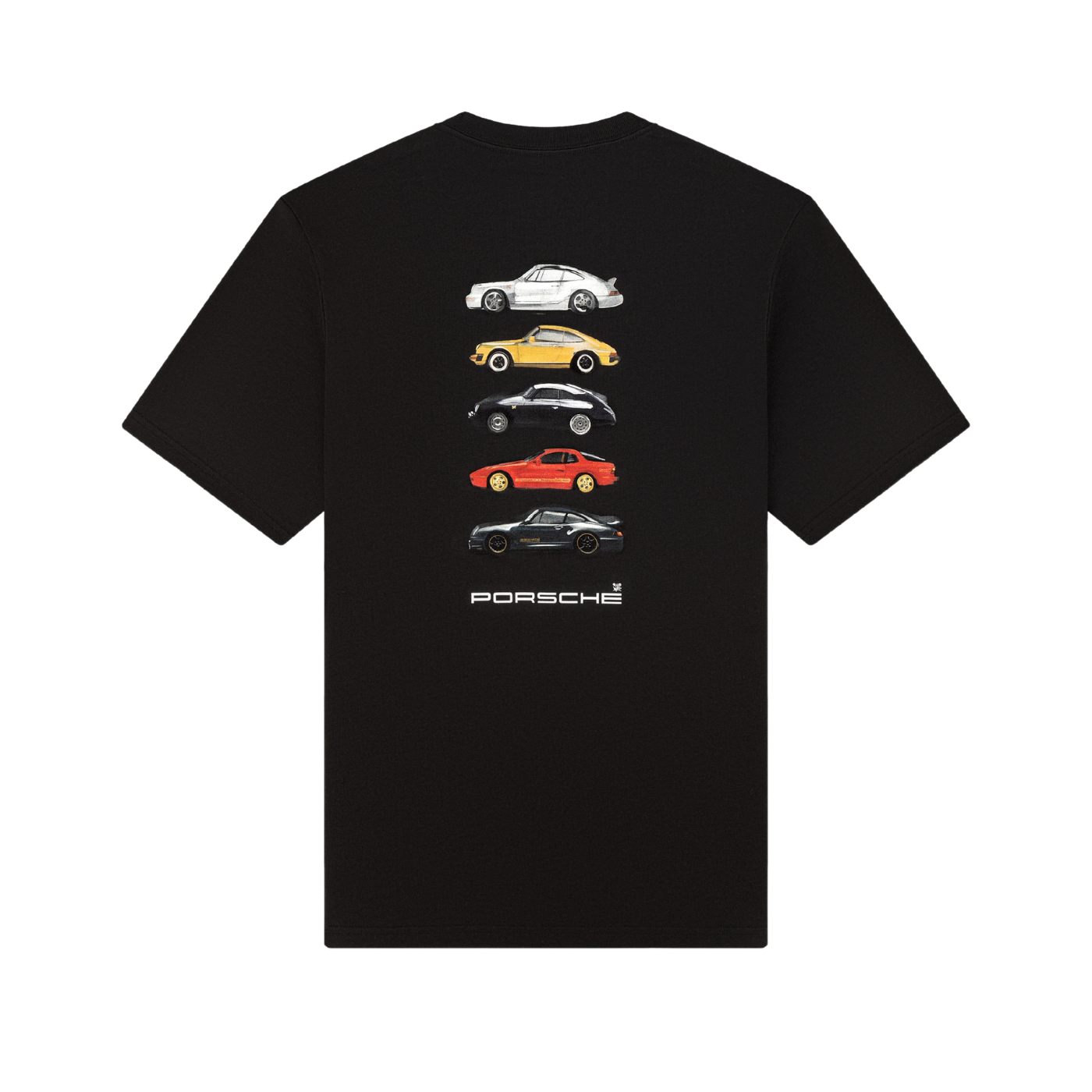 Camiseta Porsche x Aimé Leon Dore Camiseta Fleet Preta