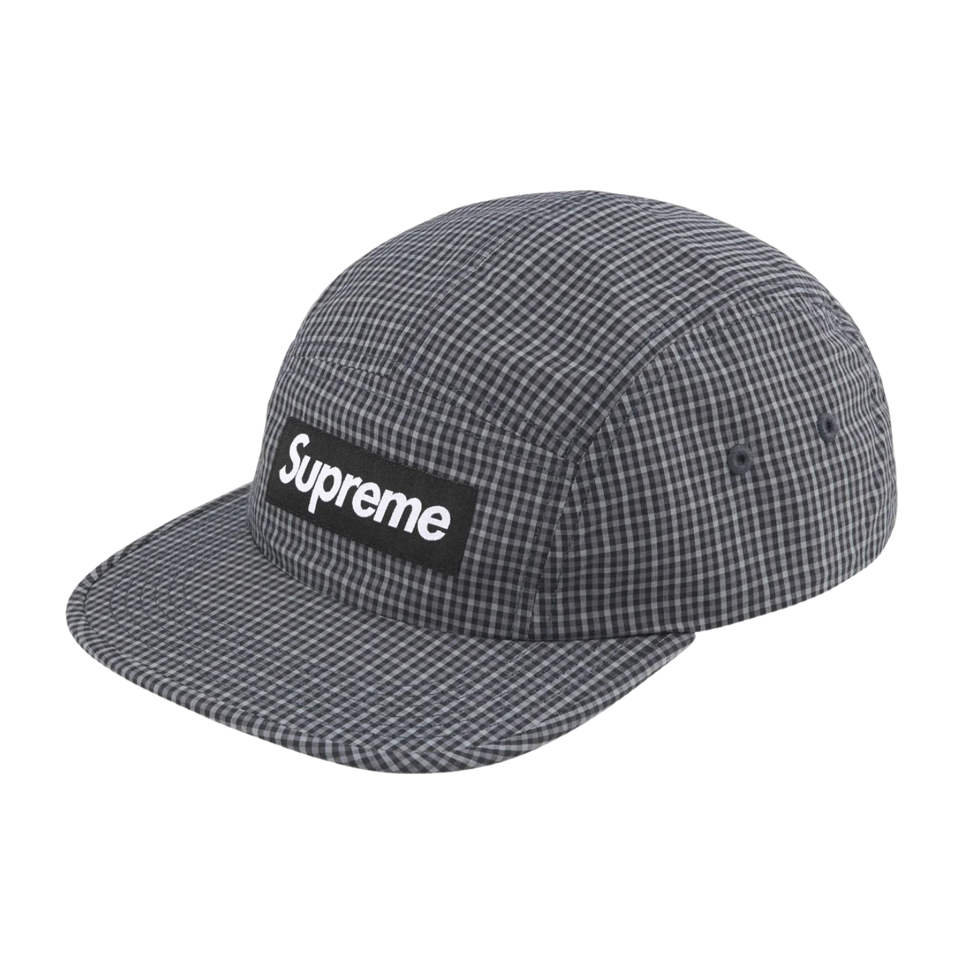 Boné Supreme Cordura Plaid Camp Preto