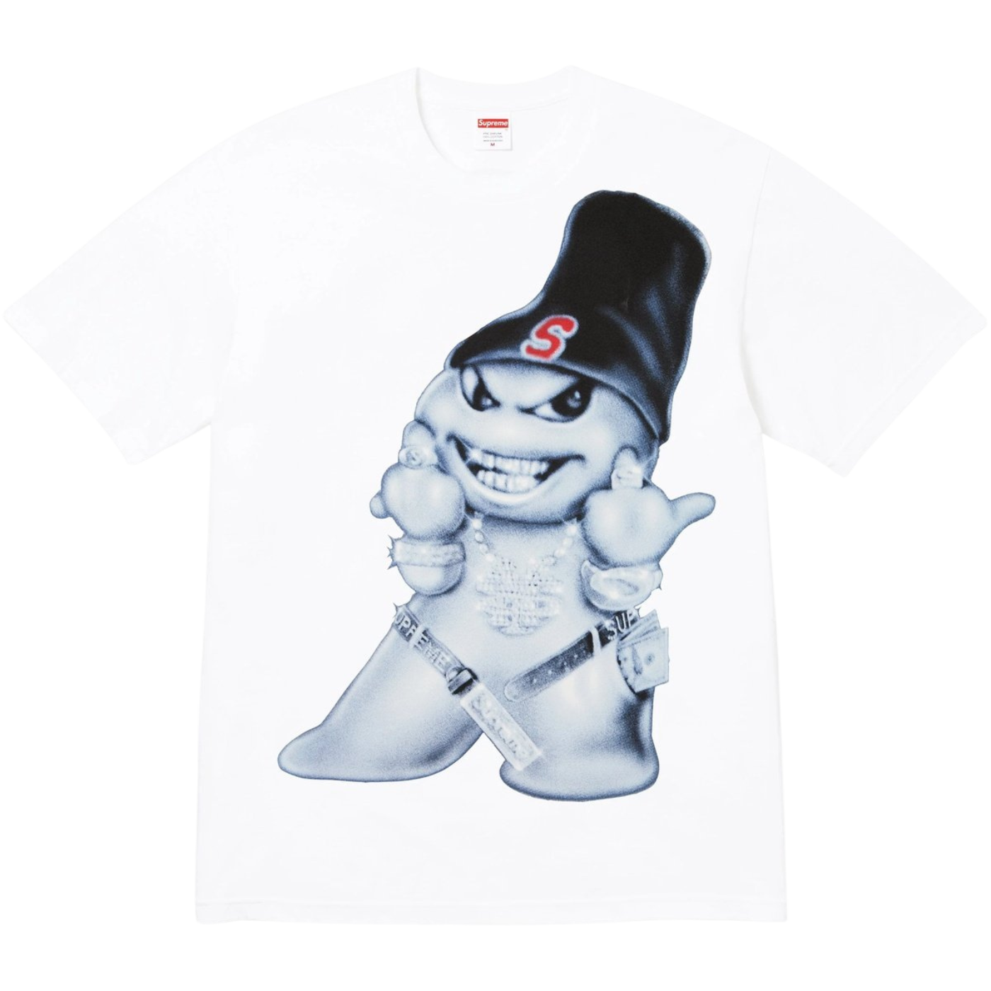 Camiseta Supreme Snowman Branca