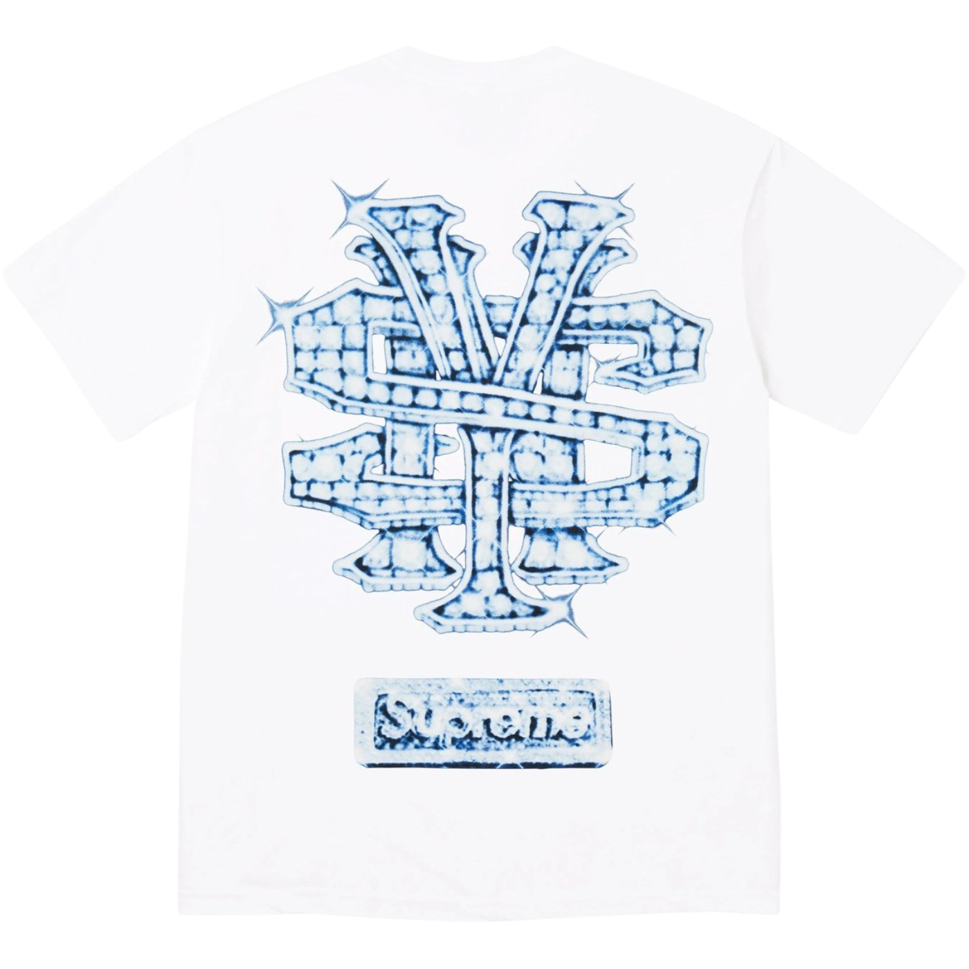 Camiseta Supreme Snowman Branca