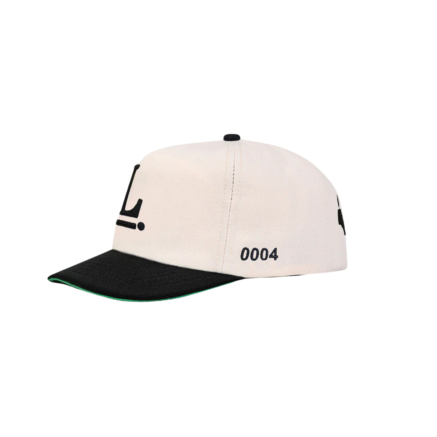 Boné Local Space Logo Snapback Branco/Preto