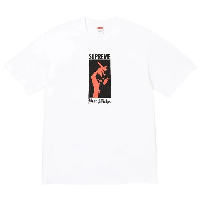 Camiseta Supreme Wish Branca